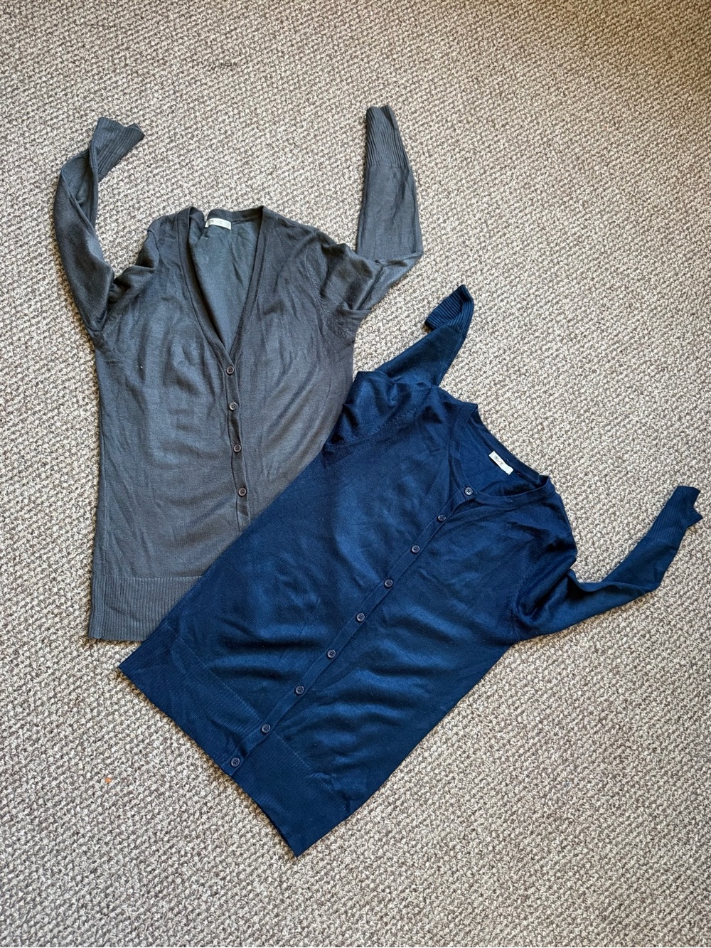 Women’s Lightweight Cardigan bundle Navy and Gray